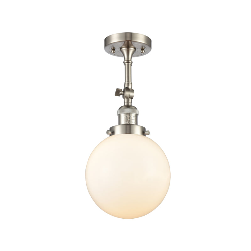 Innovations Lighting Beacon 1 Light 8" Sconce 203-SN-G201-8-LED