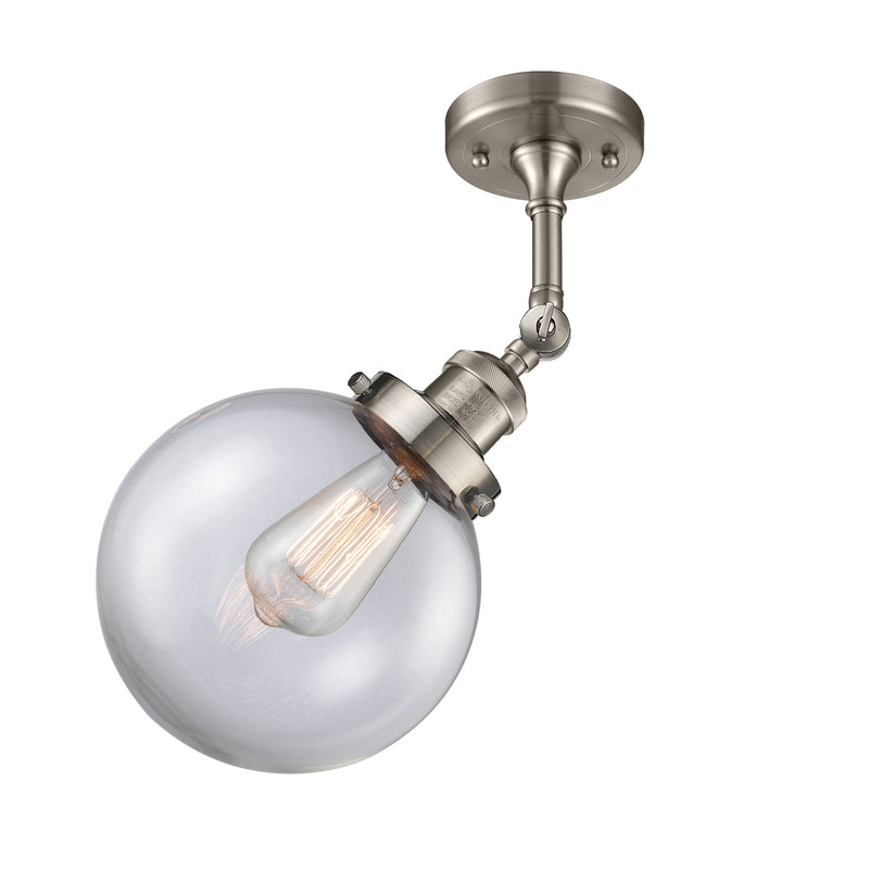 Innovations Lighting Beacon 1 Light 8" Sconce 203-SN-G202-8-LED
