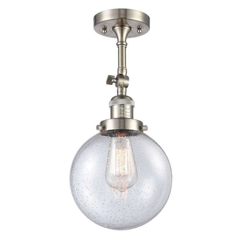 Innovations Lighting Beacon 1 Light 8" Sconce 203-SN-G204-8-LED