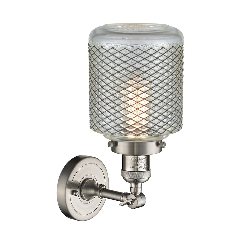 Innovations Lighting Stanton 1 Light Sconce Part Of The Franklin Restoration Collection 203-SN-G262-LED