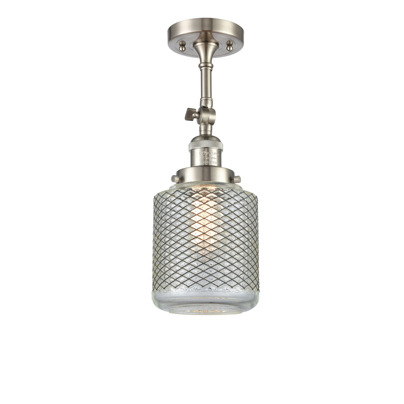 Innovations Lighting Stanton 1 Light Sconce Part Of The Franklin Restoration Collection 203-SN-G262-LED