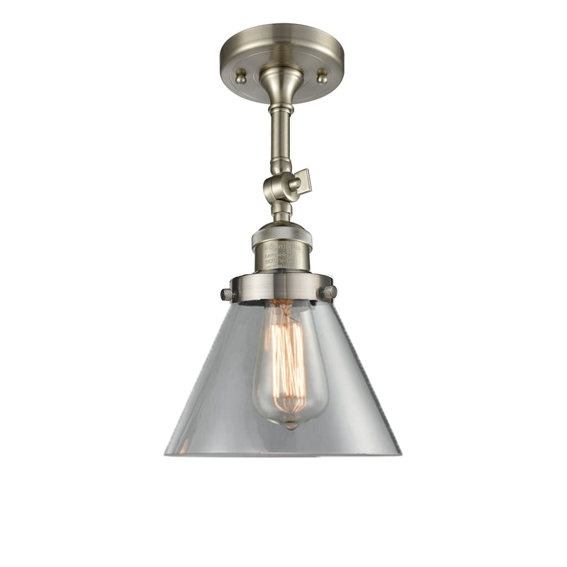 Innovations Lighting Large Cone 1 Light Sconce Part Of The Franklin Restoration Collection 203-SN-G42
