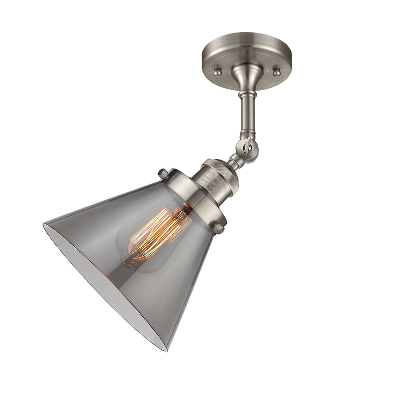 Innovations Lighting Large Cone 1 Light Sconce Part Of The Franklin Restoration Collection 203-SN-G43