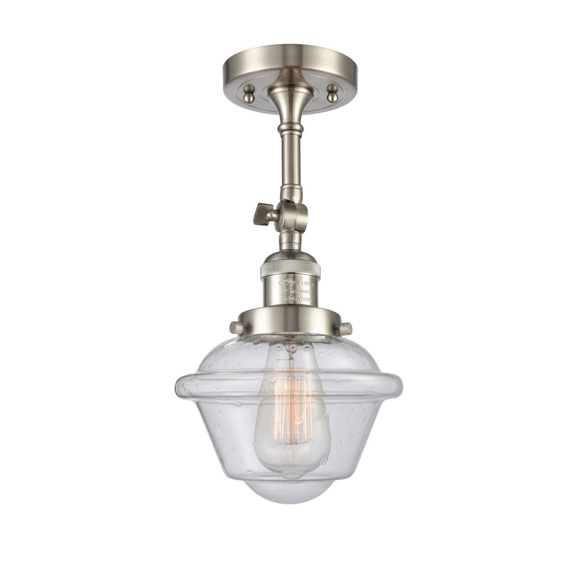 Innovations Lighting Small Oxford 1 Light Sconce Part Of The Franklin Restoration Collection 203-SN-G534-LED