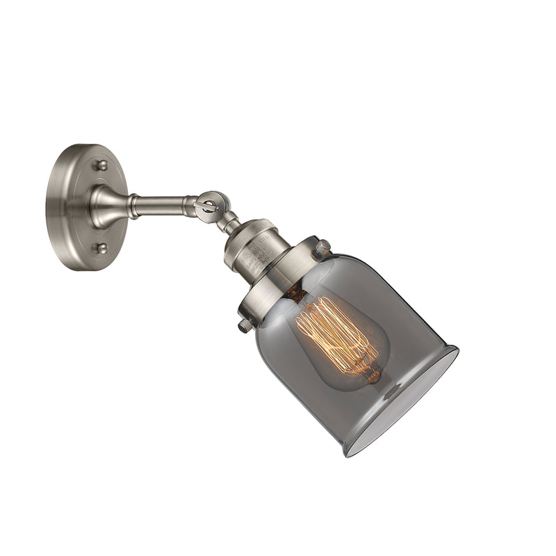 Innovations Lighting Small Bell 1 Light Sconce Part Of The Franklin Restoration Collection 203-SN-G53-LED