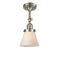 Innovations Lighting Small Cone 1 Light Sconce Part Of The Franklin Restoration Collection 203-SN-G61-LED