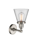 Innovations Lighting Small Cone 1 Light Sconce Part Of The Franklin Restoration Collection 203-SN-G62-LED