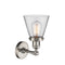 Innovations Lighting Small Cone 1 Light Sconce Part Of The Franklin Restoration Collection 203-SN-G62-LED