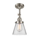 Innovations Lighting Small Cone 1 Light Sconce Part Of The Franklin Restoration Collection 203-SN-G62-LED
