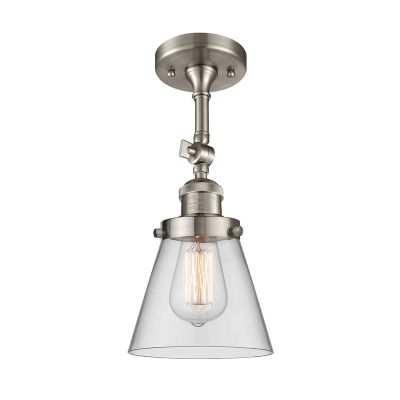 Innovations Lighting Small Cone 1 Light Sconce Part Of The Franklin Restoration Collection 203-SN-G62-LED