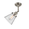 Innovations Lighting Small Cone 1 Light Sconce Part Of The Franklin Restoration Collection 203-SN-G62-LED