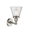 Innovations Lighting Small Cone 1 Light Sconce Part Of The Franklin Restoration Collection 203-SN-G64-LED