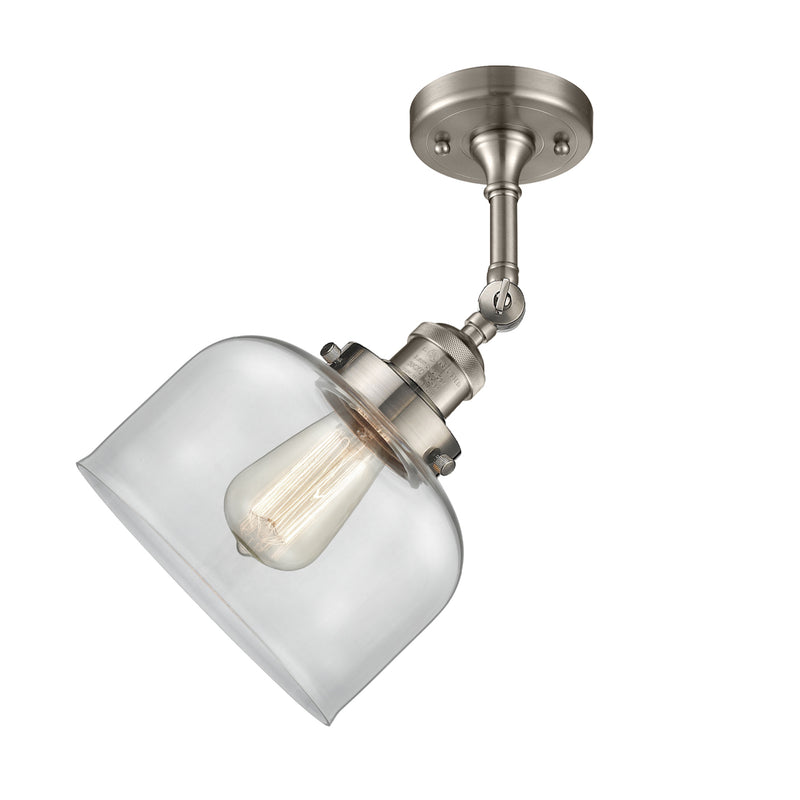Innovations Lighting Large Bell 1 Light Sconce Part Of The Franklin Restoration Collection 203-SN-G72-LED