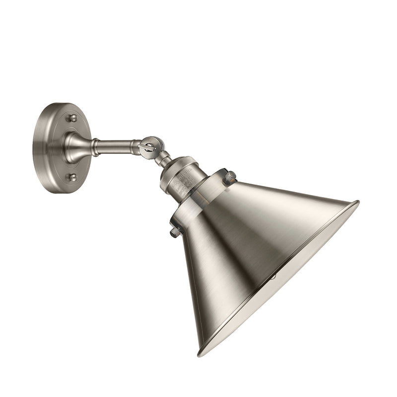 Innovations Lighting Briarcliff 1 Light Sconce Part Of The Franklin Restoration Collection 203-SN-M10-SN-LED