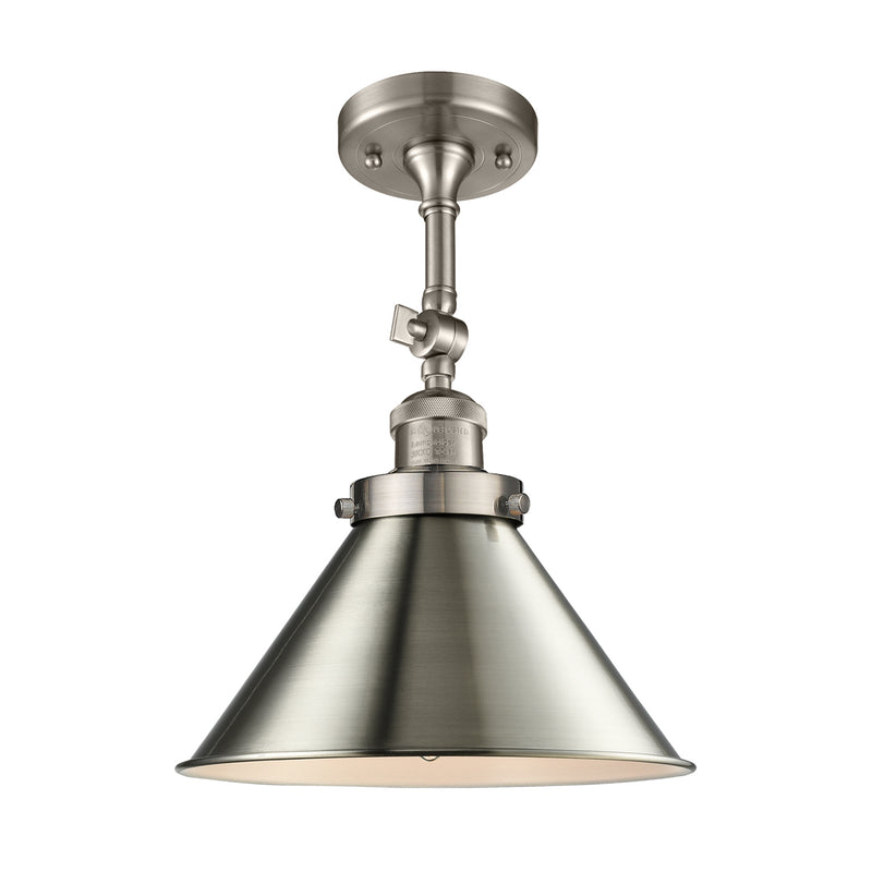 Innovations Lighting Briarcliff 1 Light Sconce Part Of The Franklin Restoration Collection 203-SN-M10-SN-LED