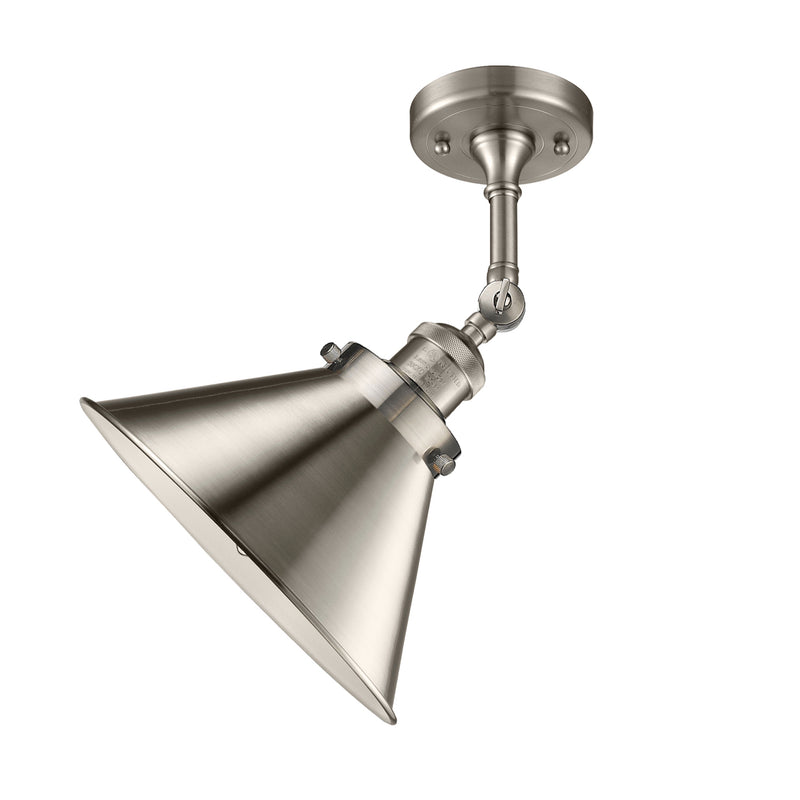 Innovations Lighting Briarcliff 1 Light Sconce Part Of The Franklin Restoration Collection 203-SN-M10-SN-LED