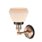 Innovations Lighting Fulton 1 Light Mixed Metals Sconce Part Of The Franklin Restoration Collection 203AC-BPBK-HRBK-G171