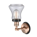 Innovations Lighting Bellmont 1 Light Mixed Metals Sconce Part Of The Franklin Restoration Collection 203AC-BPBK-HRBK-G194