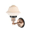 Innovations Lighting Small Oxford 1 Light Mixed Metals Sconce Part Of The Franklin Restoration Collection 203AC-BPBK-HRBK-G531