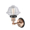 Innovations Lighting Small Oxford 1 Light Mixed Metals Sconce Part Of The Franklin Restoration Collection 203AC-BPBK-HRBK-G532