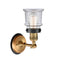Innovations Lighting Small Canton 1 Light Mixed Metals Sconce Part Of The Franklin Restoration Collection 203BB-BPBK-HRBK-G182S