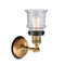 Innovations Lighting Small Canton 1 Light Mixed Metals Sconce Part Of The Franklin Restoration Collection 203BB-BPBK-HRBK-G184S