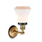 Innovations Lighting Bellmont 1 Light Mixed Metals Sconce Part Of The Franklin Restoration Collection 203BB-BPBK-HRBK-G191