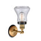 Innovations Lighting Bellmont 1 Light Mixed Metals Sconce Part Of The Franklin Restoration Collection 203BB-BPBK-HRBK-G192