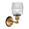 Innovations Lighting Colton 1 Light Mixed Metals Sconce Part Of The Franklin Restoration Collection 203BB-BPBK-HRBK-G302