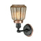 Innovations Lighting Chatham 1 Light Mixed Metals Sconce Part Of The Franklin Restoration Collection 203BK-BPAC-HRAC-G146