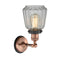 Innovations Lighting Chatham 1 Light Sconce Part Of The Franklin Restoration Collection 203BP-ACBK-G142
