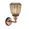 Innovations Lighting Chatham 1 Light Sconce Part Of The Franklin Restoration Collection 203BP-ACBK-G146