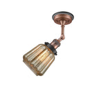 Innovations Lighting Chatham 1 Light Sconce Part Of The Franklin Restoration Collection 203BP-ACBK-G146