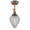 Innovations Lighting Geneseo 1 Light Sconce Part Of The Franklin Restoration Collection 203BP-ACBK-G165