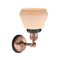 Innovations Lighting Fulton 1 Light Sconce Part Of The Franklin Restoration Collection 203BP-ACBK-G171