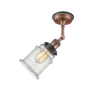 Innovations Lighting Canton 1 Light Sconce Part Of The Franklin Restoration Collection 203BP-ACBK-G184