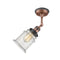 Innovations Lighting Canton 1 Light Sconce Part Of The Franklin Restoration Collection 203BP-ACBK-G184