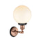 Innovations Lighting Beacon 1 Light 8" Sconce 203BP-ACBK-G201-8