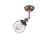 Innovations Lighting Beacon 1 Light 6" Sconce 203BP-ACBK-G204-6