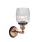 Innovations Lighting Colton 1 Light Sconce Part Of The Franklin Restoration Collection 203BP-ACBK-G302