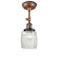 Innovations Lighting Colton 1 Light Sconce Part Of The Franklin Restoration Collection 203BP-ACBK-G302