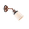 Innovations Lighting Small Bell 1 Light Sconce Part Of The Franklin Restoration Collection 203BP-ACBK-G51
