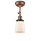 Innovations Lighting Small Bell 1 Light Sconce Part Of The Franklin Restoration Collection 203BP-ACBK-G51