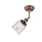 Innovations Lighting Small Bell 1 Light Sconce Part Of The Franklin Restoration Collection 203BP-ACBK-G52