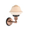 Innovations Lighting Small Oxford 1 Light Sconce Part Of The Franklin Restoration Collection 203BP-ACBK-G531