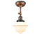 Innovations Lighting Small Oxford 1 Light Sconce Part Of The Franklin Restoration Collection 203BP-ACBK-G531