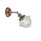 Innovations Lighting Small Oxford 1 Light Sconce Part Of The Franklin Restoration Collection 203BP-ACBK-G534