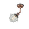 Innovations Lighting Small Oxford 1 Light Sconce Part Of The Franklin Restoration Collection 203BP-ACBK-G534