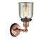 Innovations Lighting Small Bell 1 Light Sconce Part Of The Franklin Restoration Collection 203BP-ACBK-G58