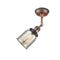 Innovations Lighting Small Bell 1 Light Sconce Part Of The Franklin Restoration Collection 203BP-ACBK-G58
